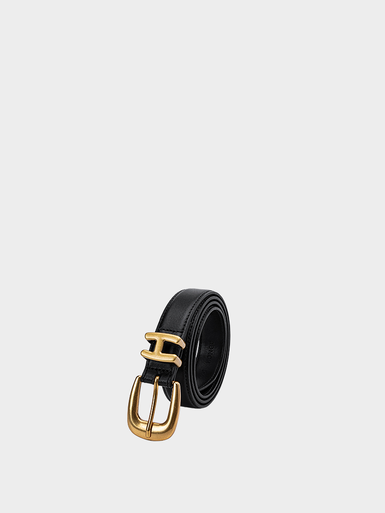 Versatile Cowhide Leather Belt