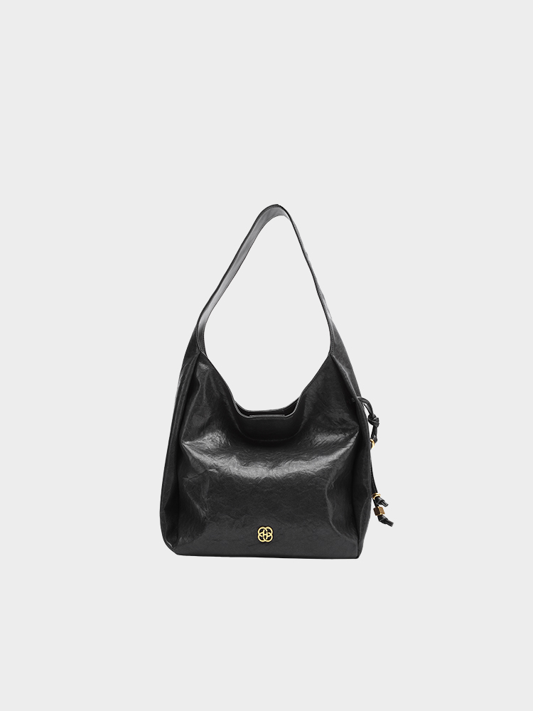 Vegetable-Tanned Hobo Bag