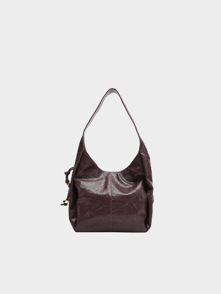 Vegetable-Tanned Hobo Bag