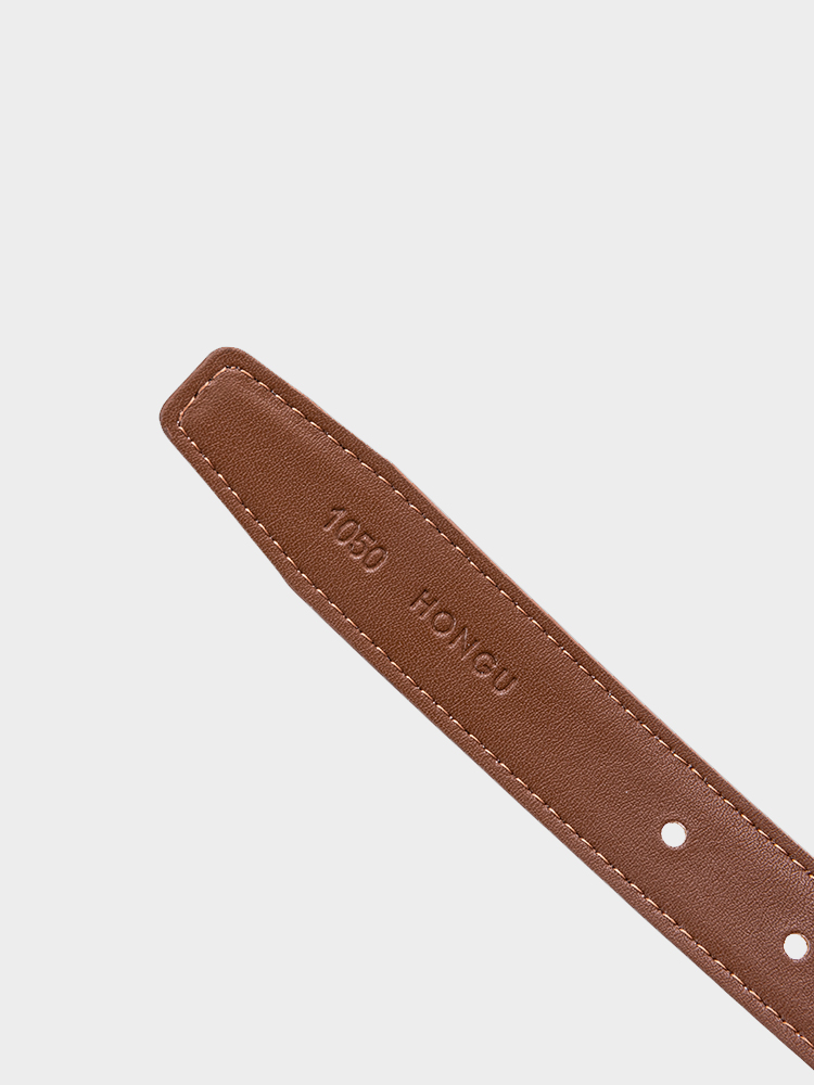 Versatile Cowhide Leather Belt