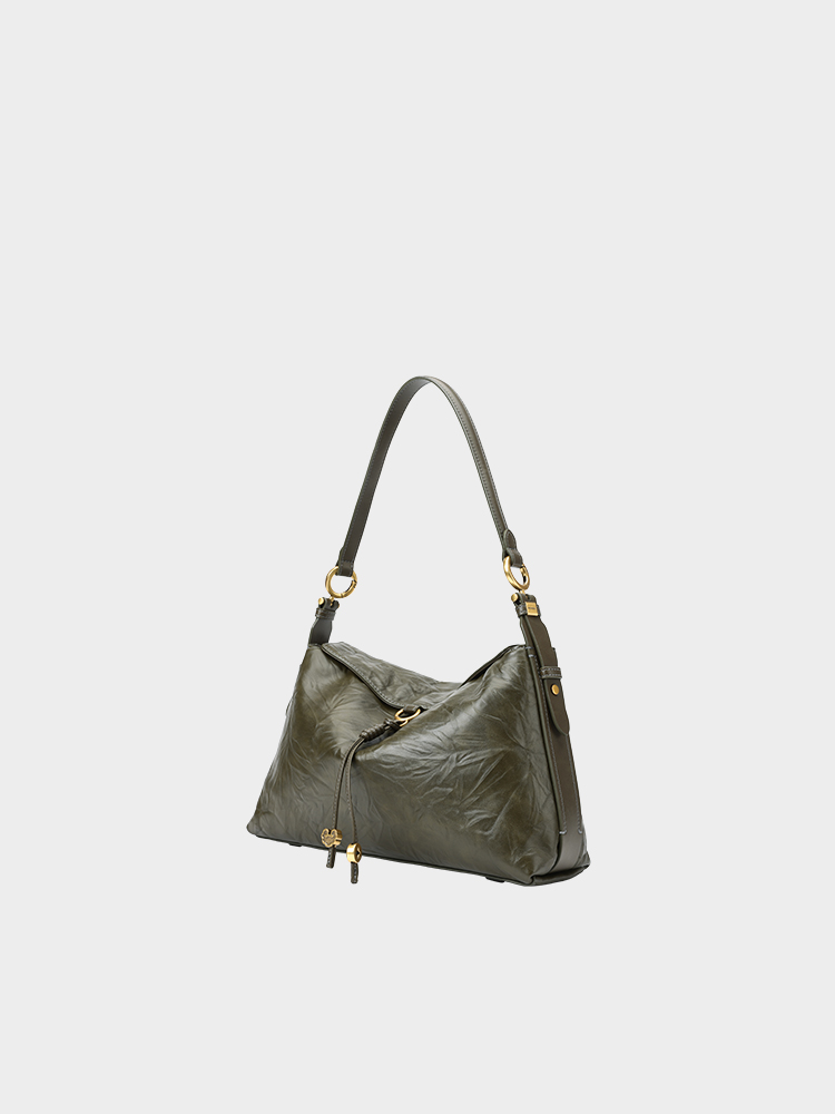 Textured Shoulder Bag