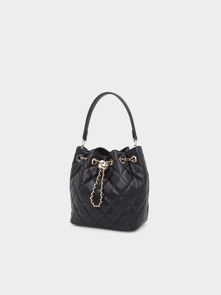 Drawstring Bucket Bag