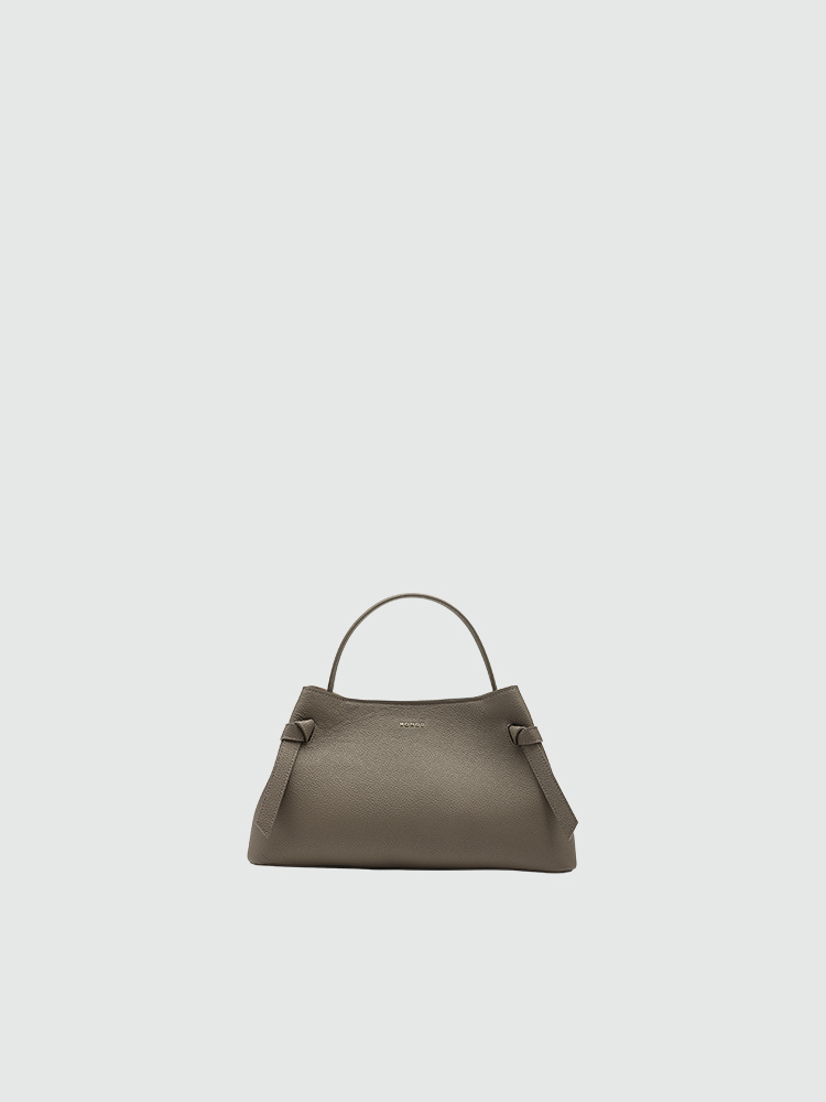 Knotted Detail Top Shoulder Bag
