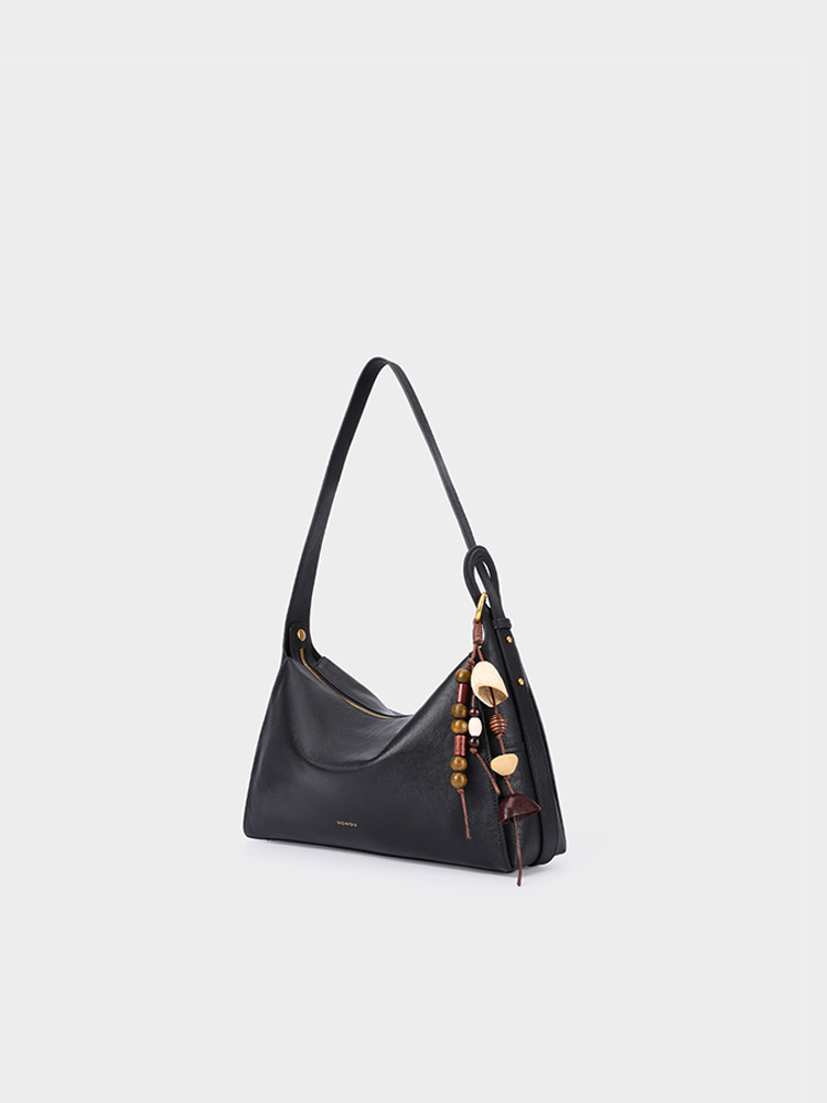 Natural Seed Shell Decor Shoulder Bag
