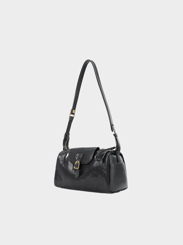 Retro Leather Pillow Shoulder Bag