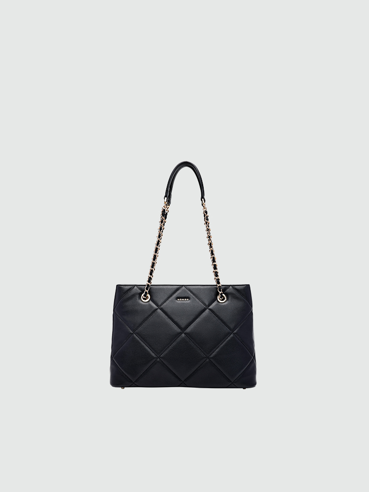 Large Capacity Leather Tote Bag