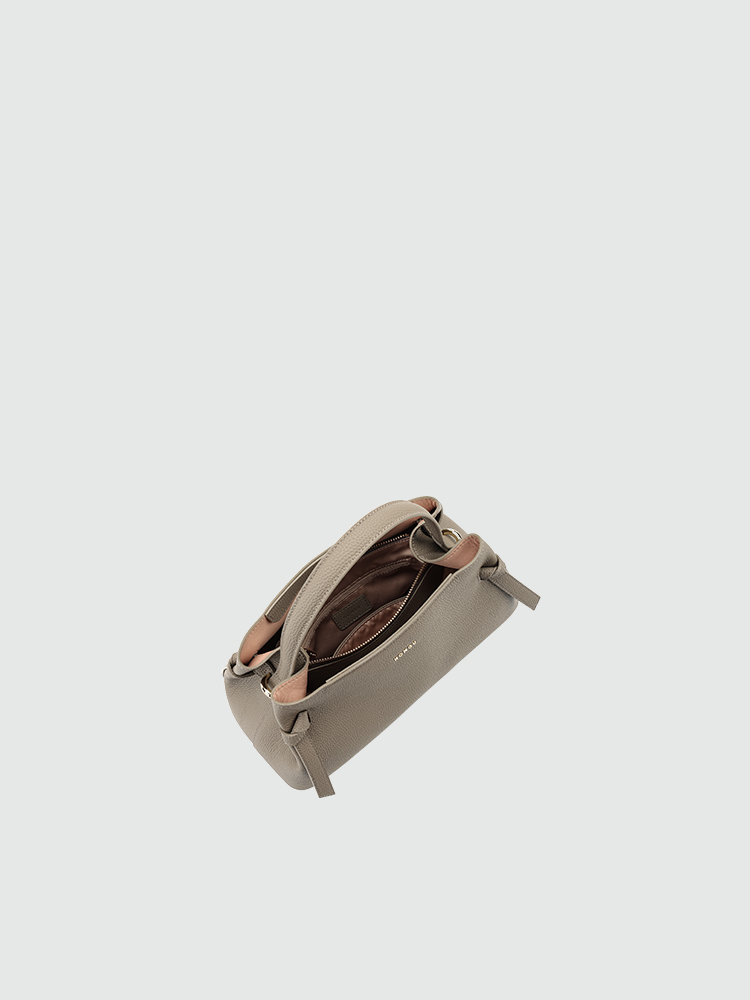 Knotted Detail Top Shoulder Bag