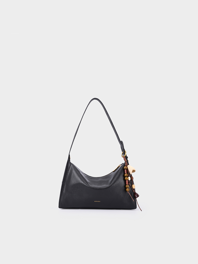 Natural Seed Shell Decor Shoulder Bag