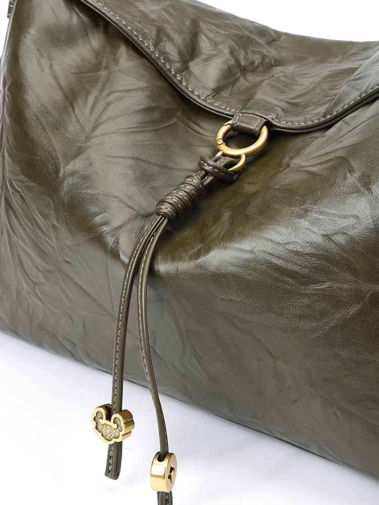 Textured Shoulder Bag