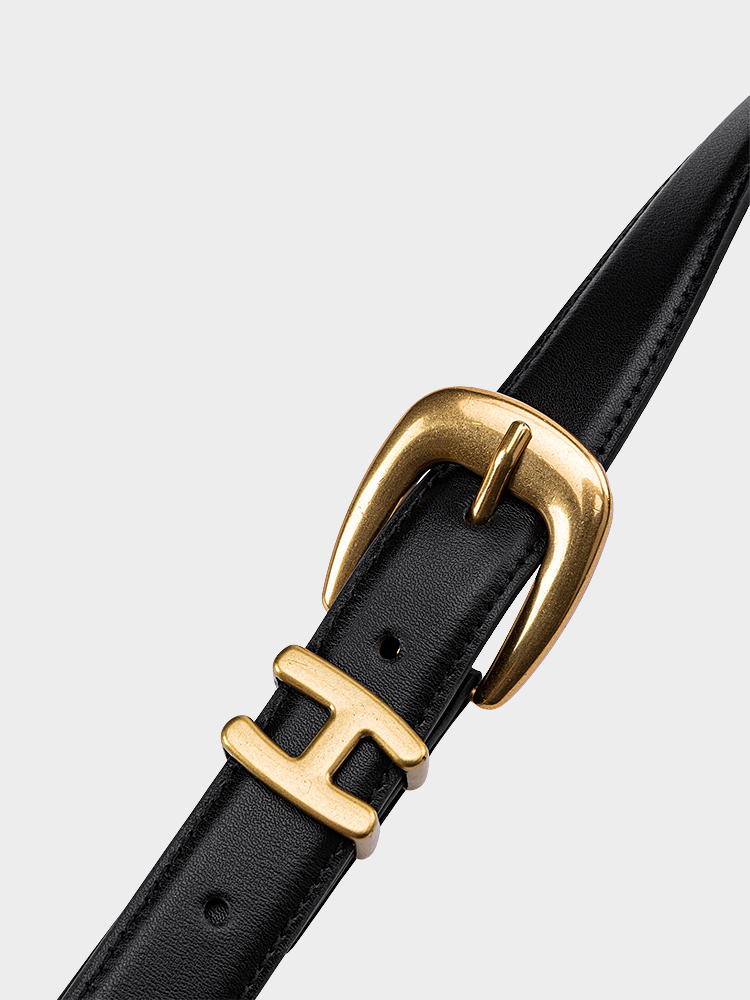 Versatile Cowhide Leather Belt