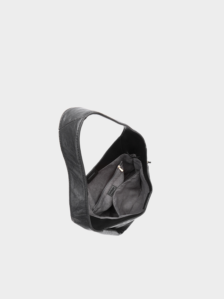 Vegetable-Tanned Hobo Bag