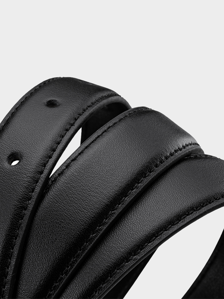 Versatile Cowhide Leather Belt
