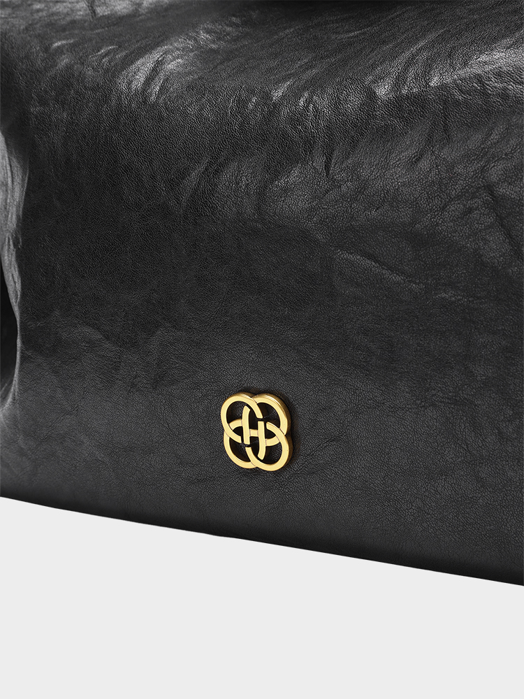 Vegetable-Tanned Hobo Bag