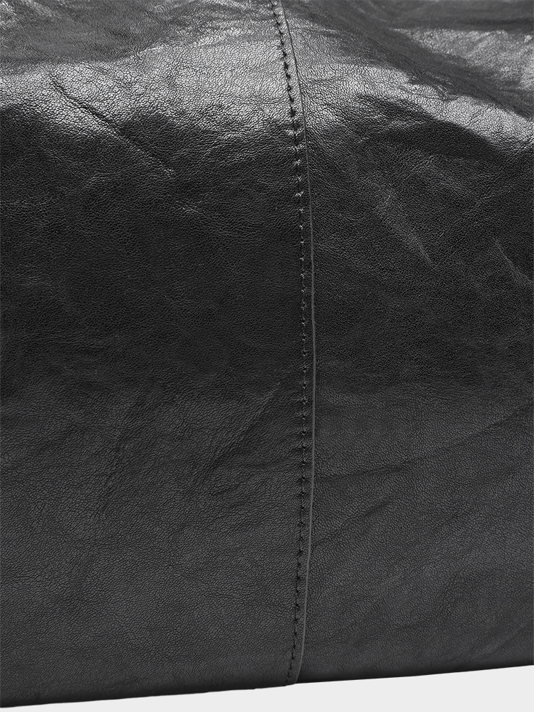 Vegetable-Tanned Hobo Bag