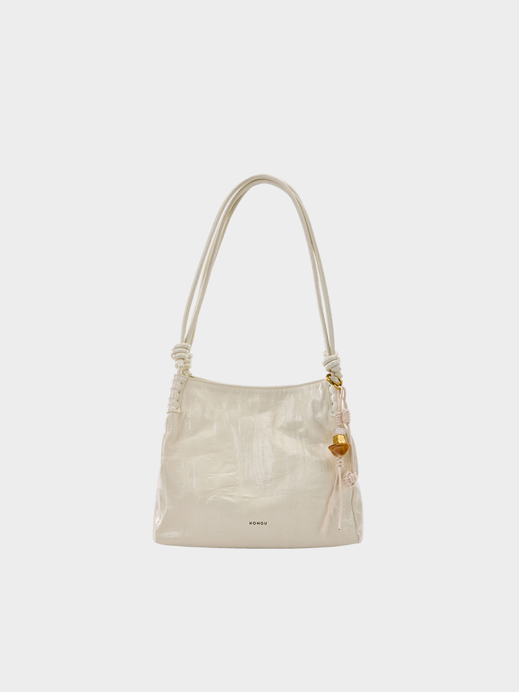 Vintage Waxy Leather Tote Bag