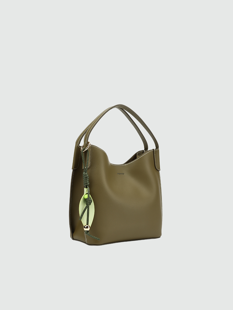 Minimalist Soft Leather Hobo Purse