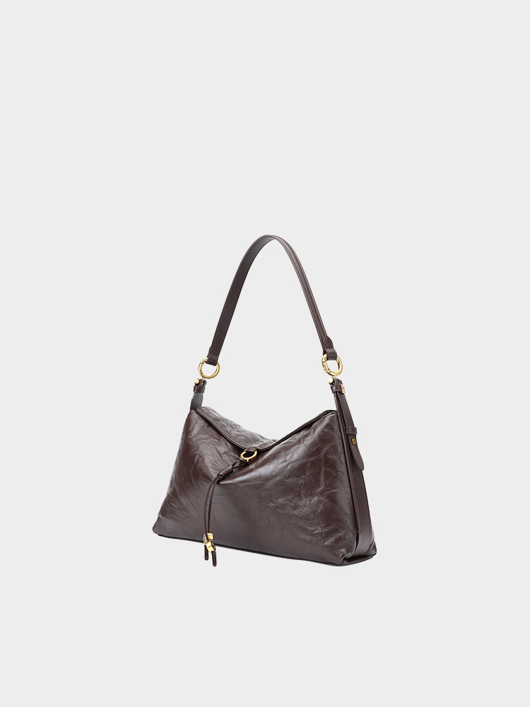 Textured Shoulder Bag