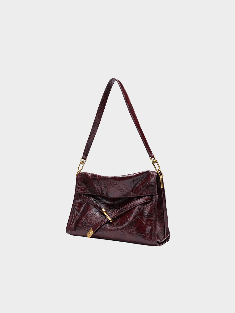 Scratch-Textured Tote Bag