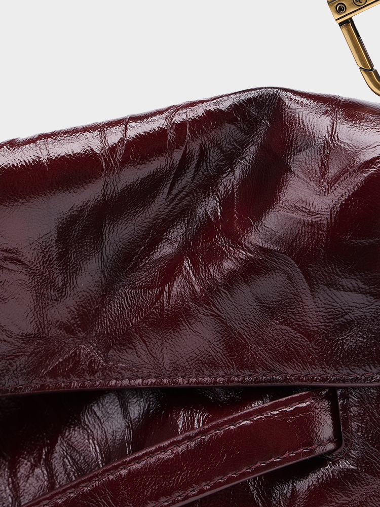 Scratch-Textured Tote Bag