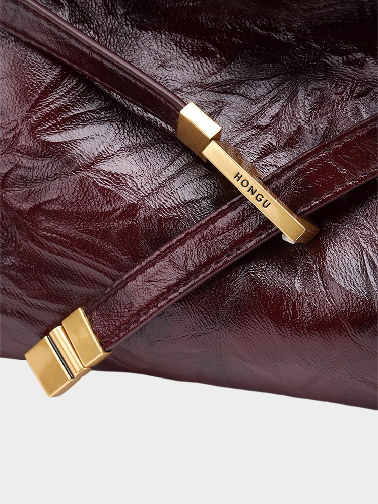 Scratch-Textured Tote Bag