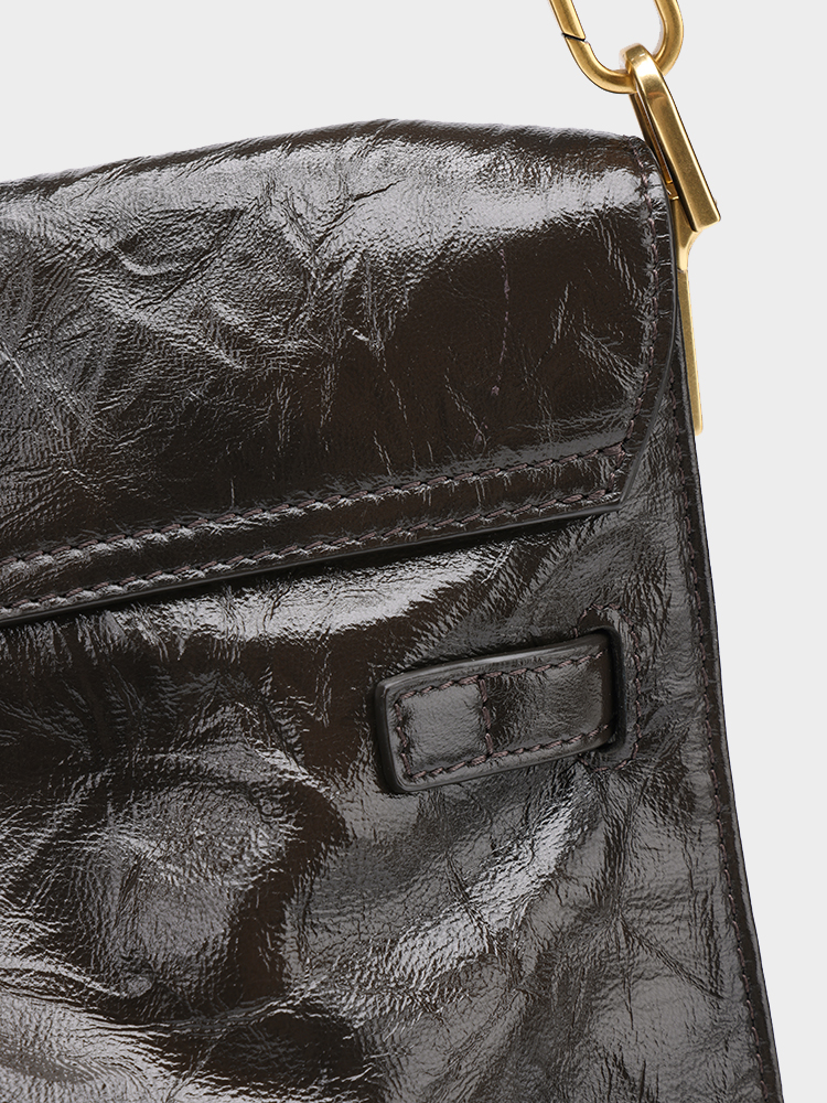 Scratch-Textured Tote Bag