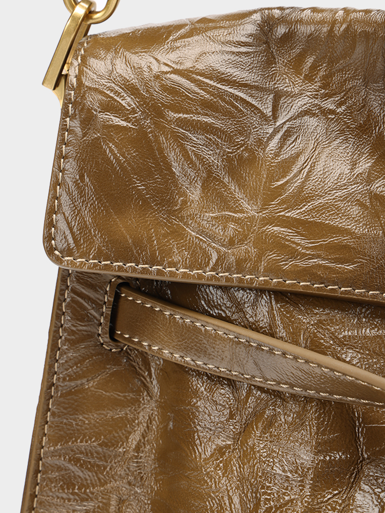 Scratch-Textured Tote Bag