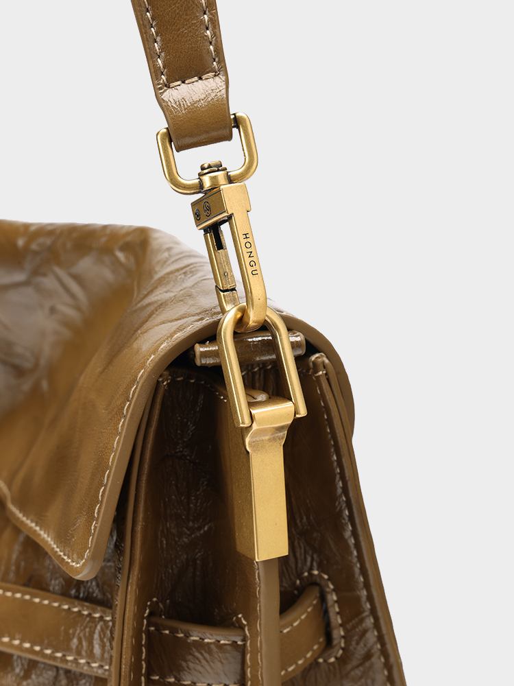 Scratch-Textured Tote Bag