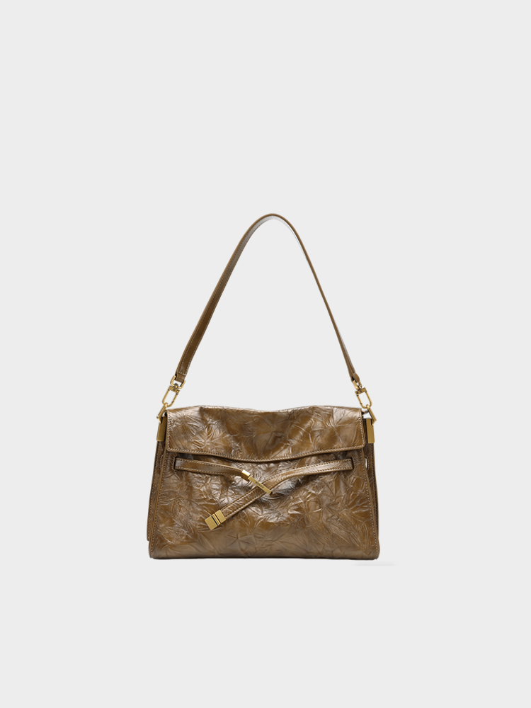 Scratch-Textured Tote Bag