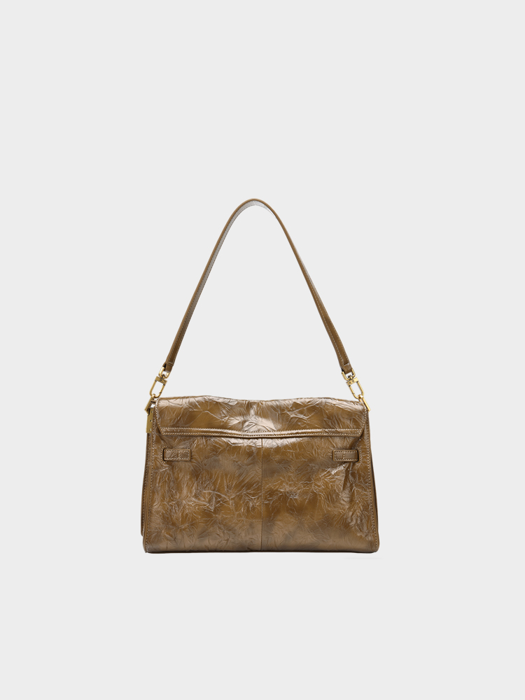 Scratch-Textured Tote Bag