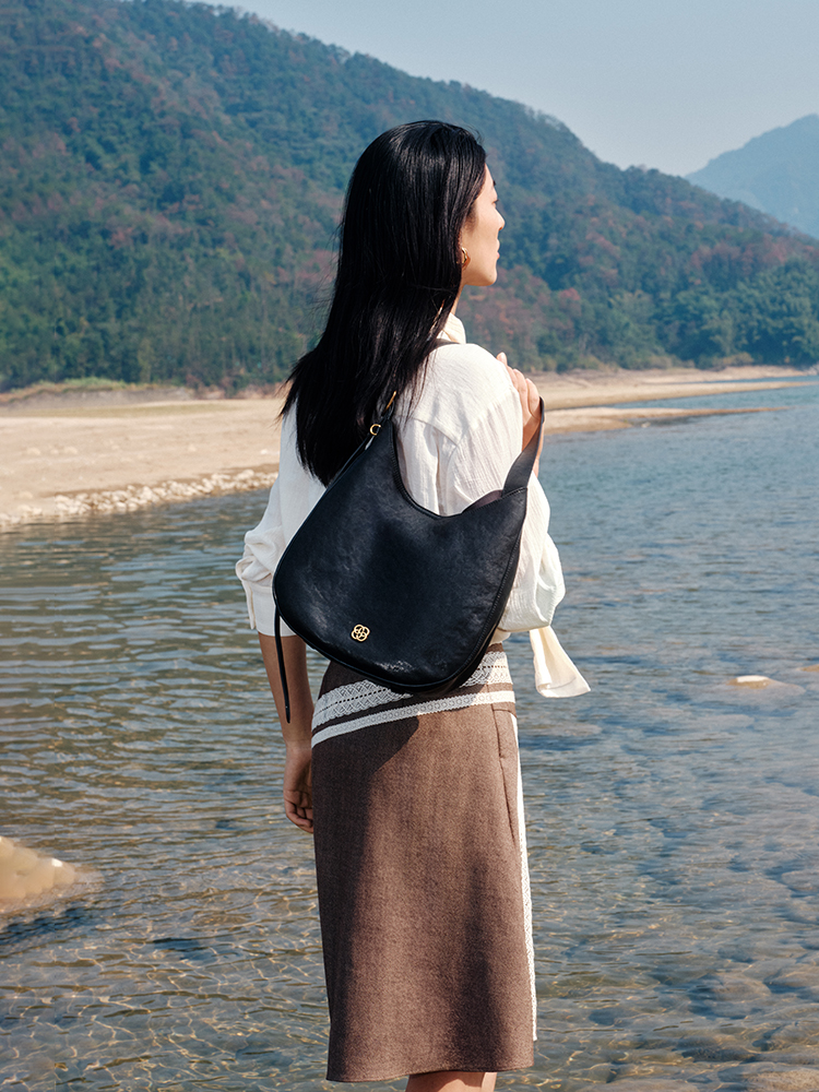 Large-Capacity Hobo Bag