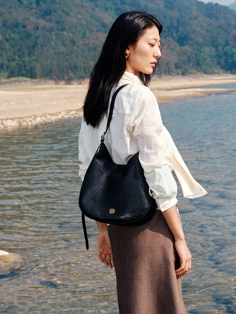 Large-Capacity Hobo Bag