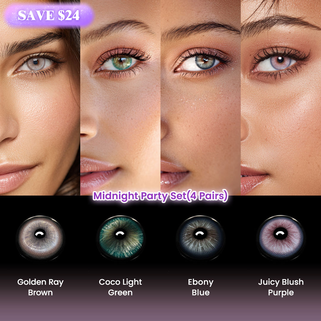 Midnight Party Set(4 Pairs)