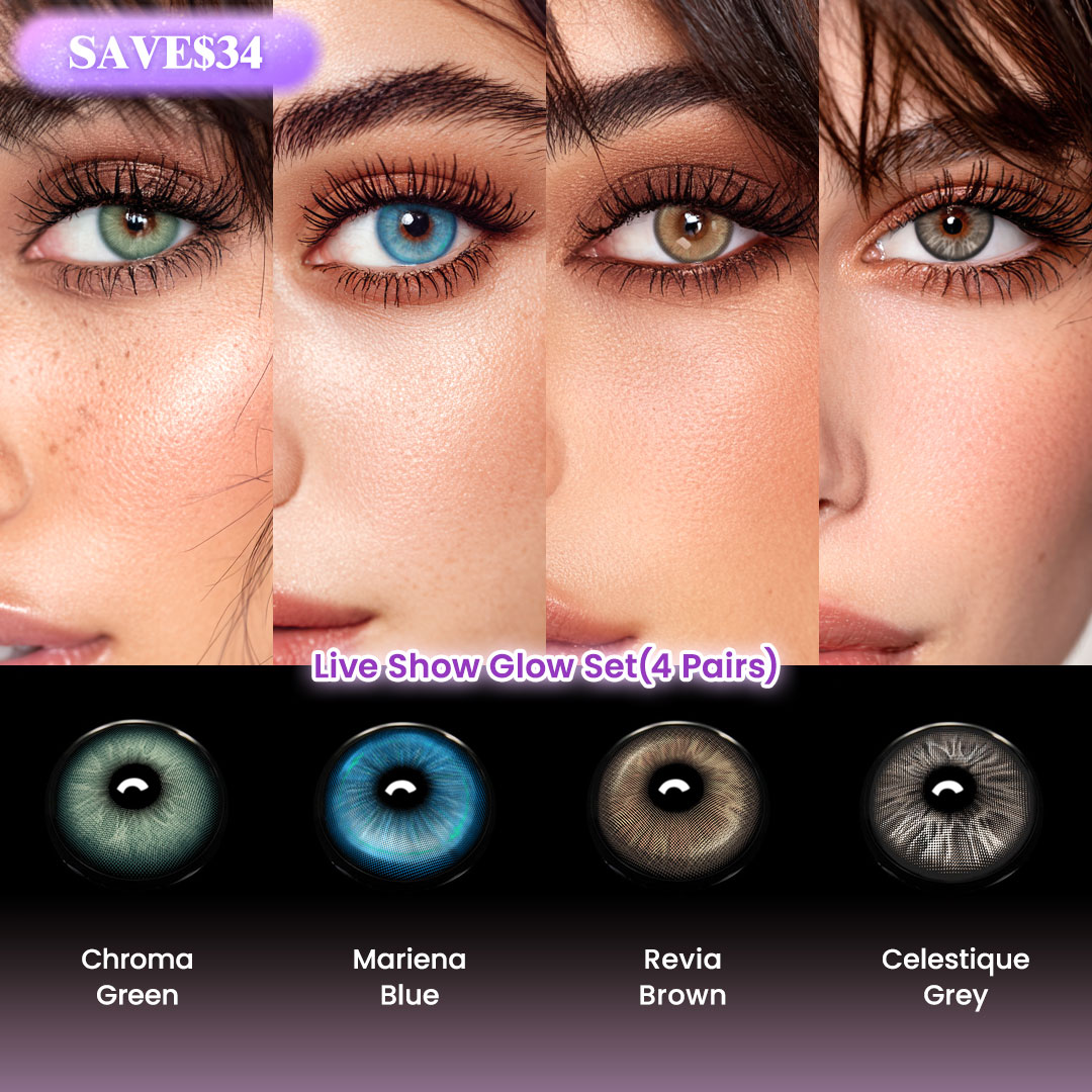 TolyTolly Live Show Glow Set(4 Pairs)