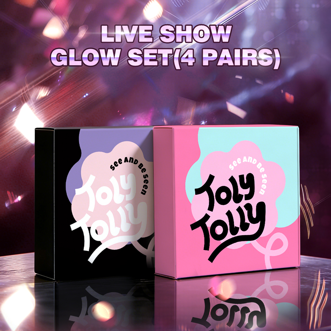 TolyTolly Live Show Glow Set(4 Pairs)