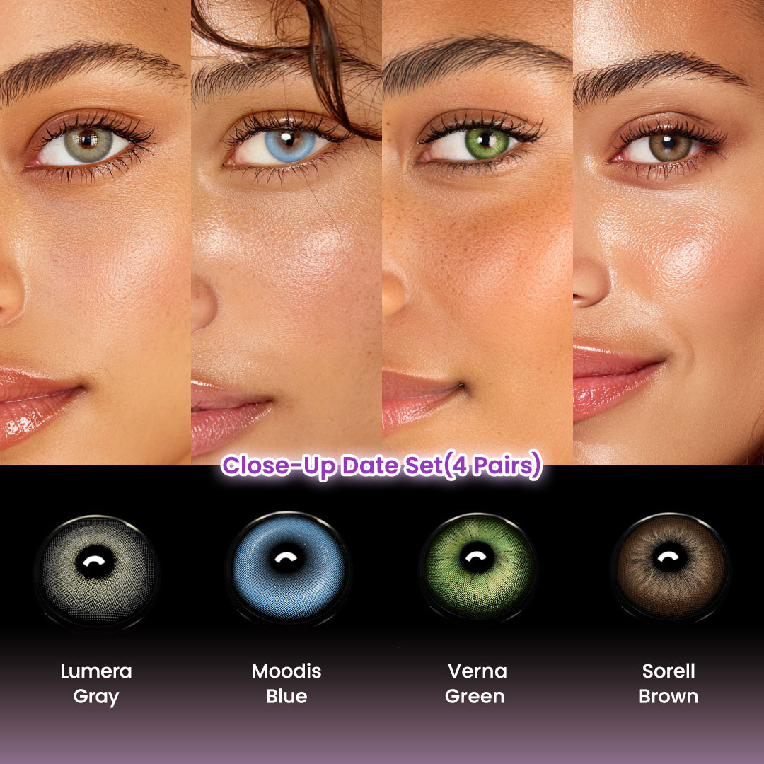 Close-Up Date Set(4 Pairs)