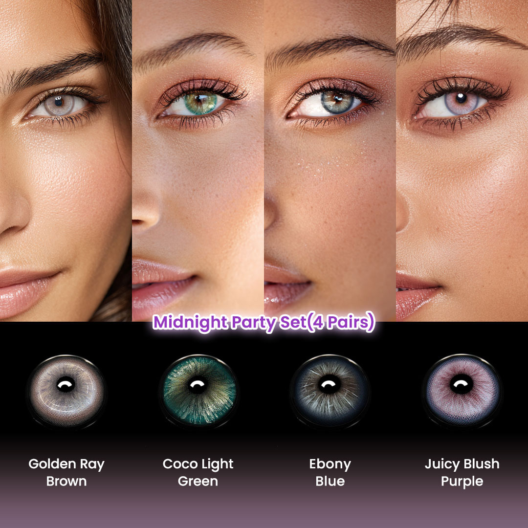 Midnight Party Set(4 Pairs)
