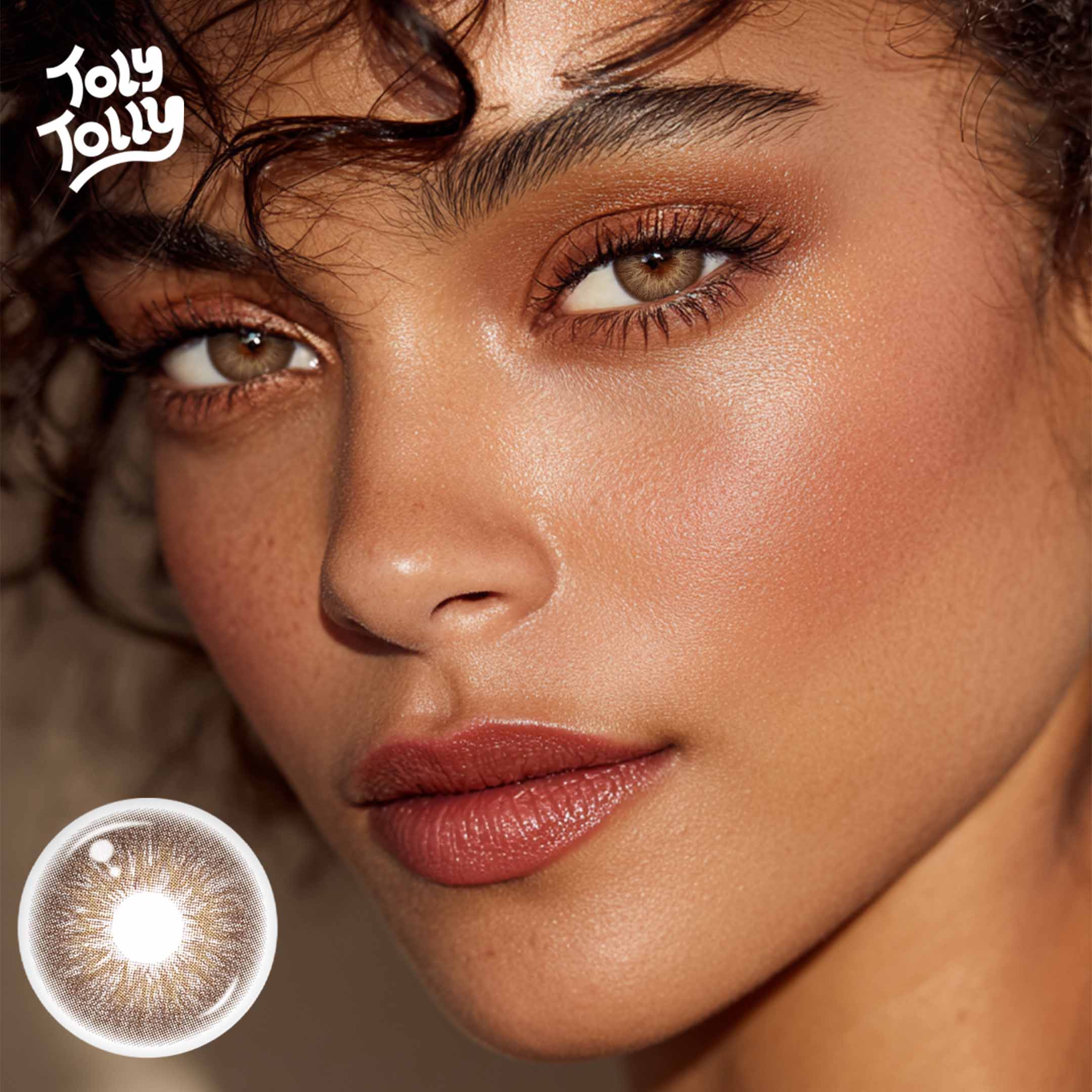 TolyTolly Florescent Brown 1-Year Contact Lenses