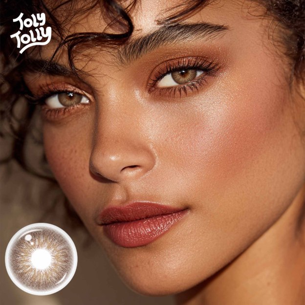 TolyTolly Florescent Brown 1-Year Contact Lenses