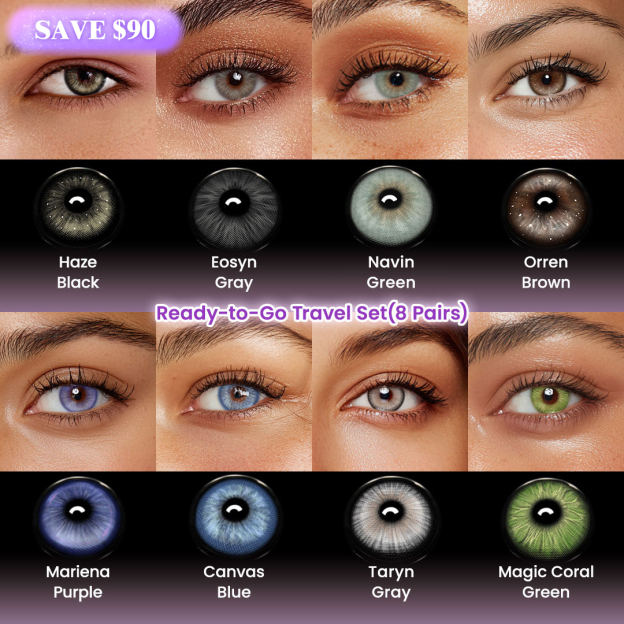 Ready-to-Go Travel Set(8 Pairs)