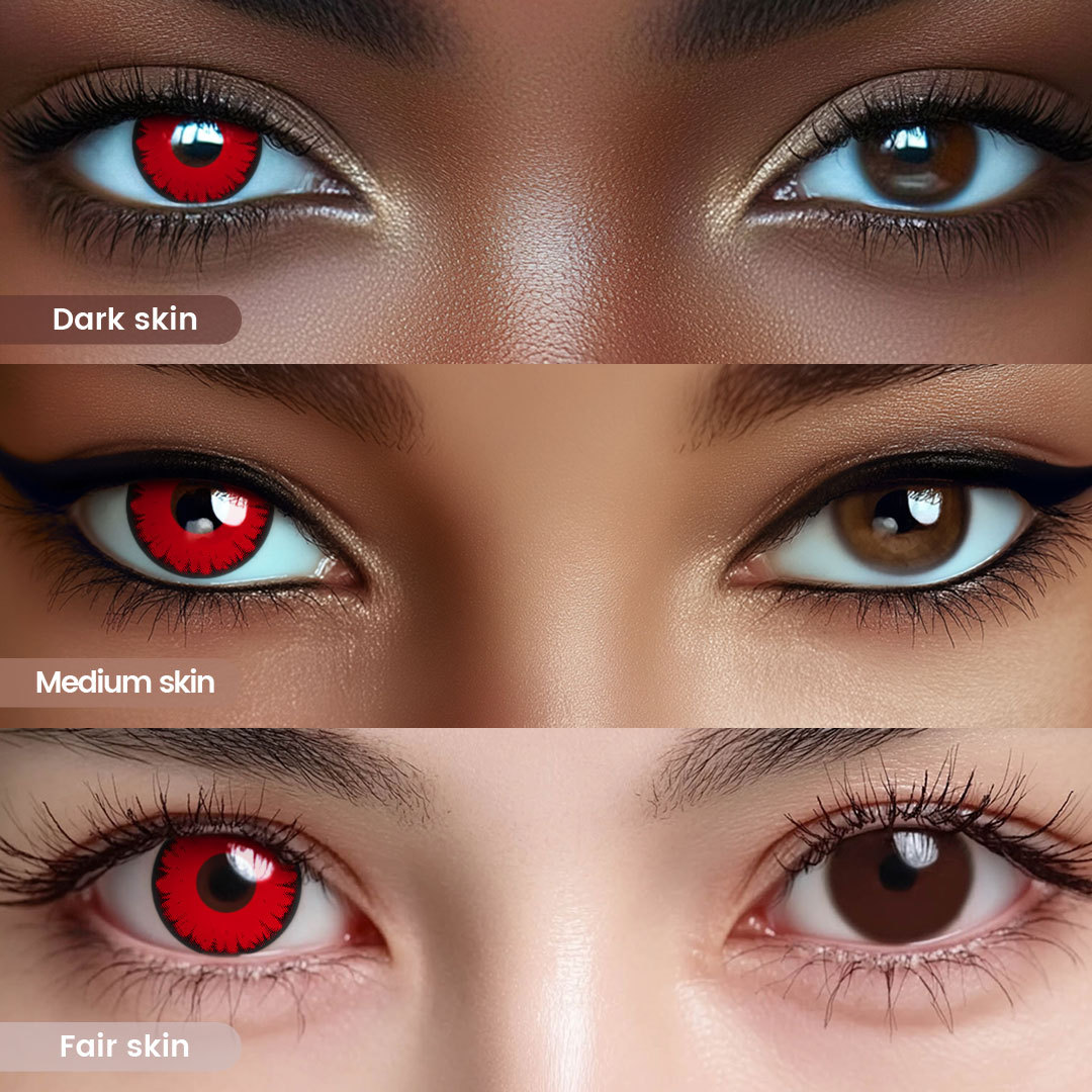 TolyTolly Cosplay Lucifer's Eye Red