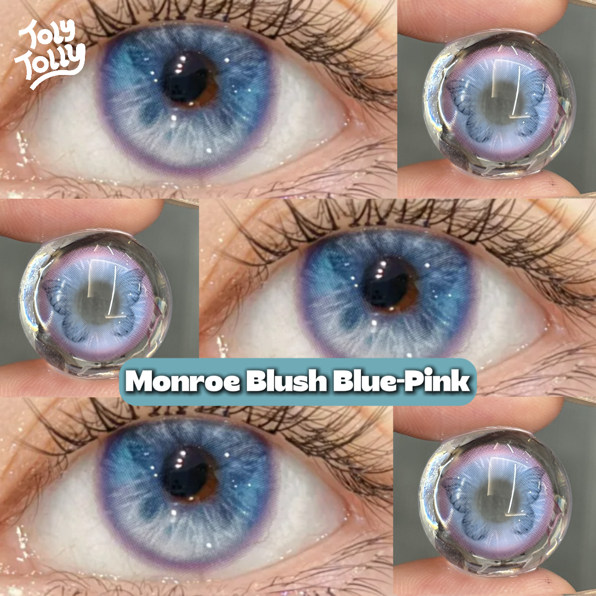 TolyTolly Monroe Blush Blue-Pink