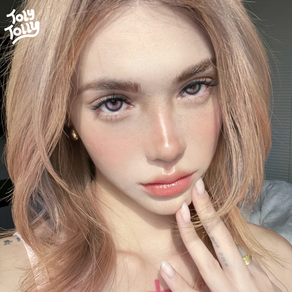 TolyTolly Ice Crystals Purple