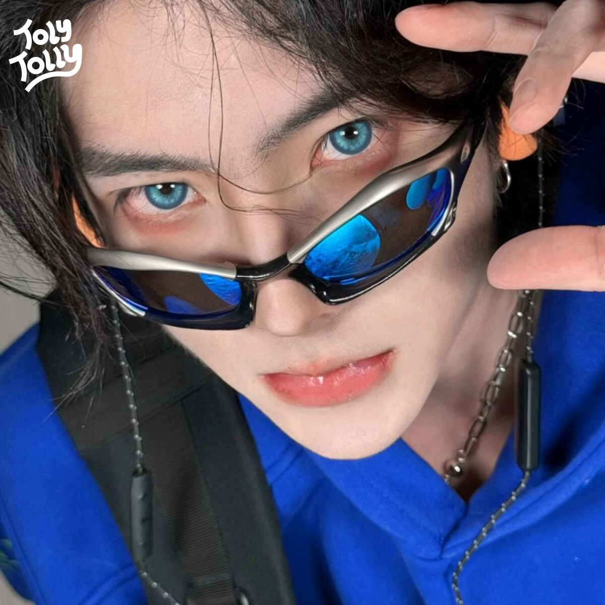 TolyTolly Ice Crystals Blue