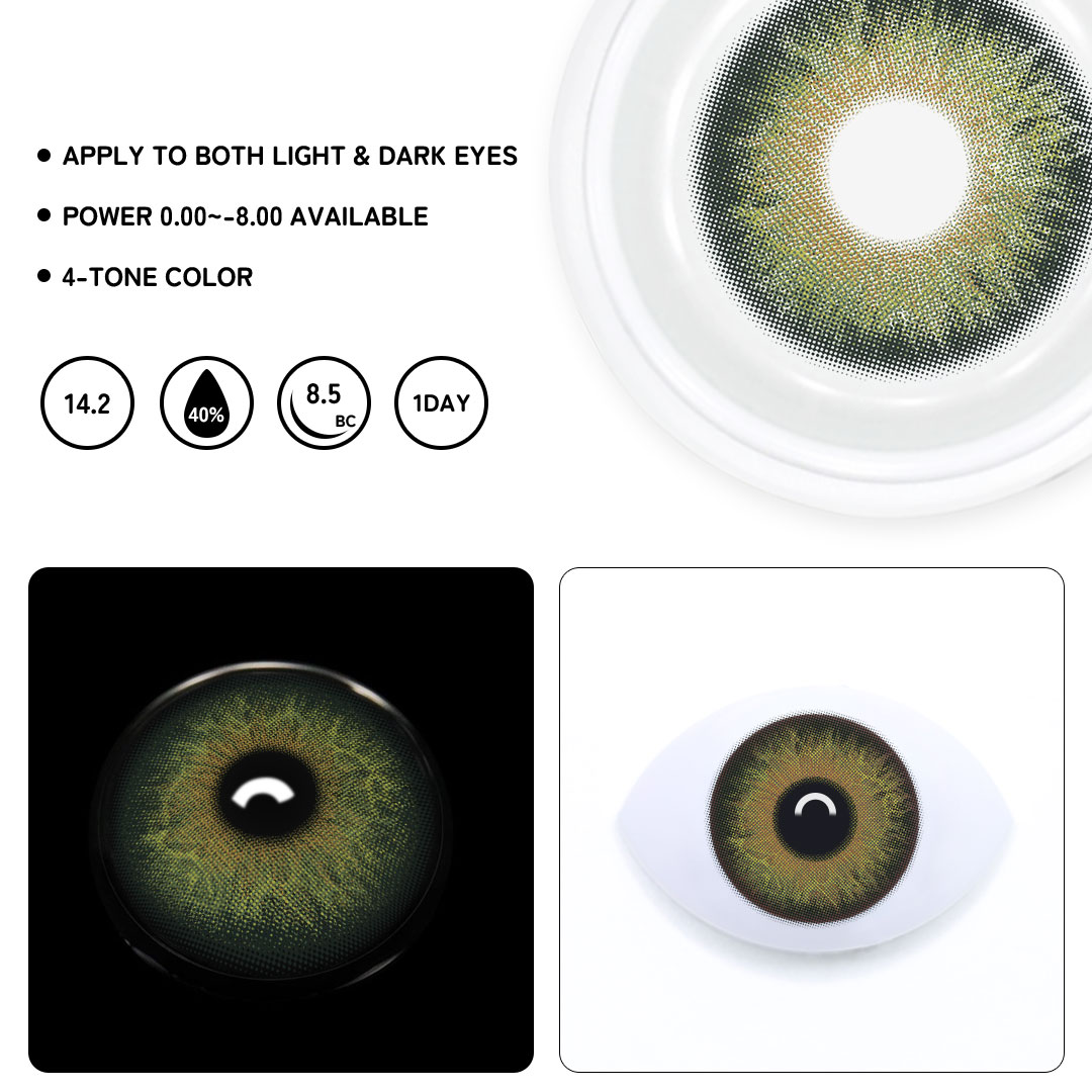 Aroya Green | Daily，10pcs