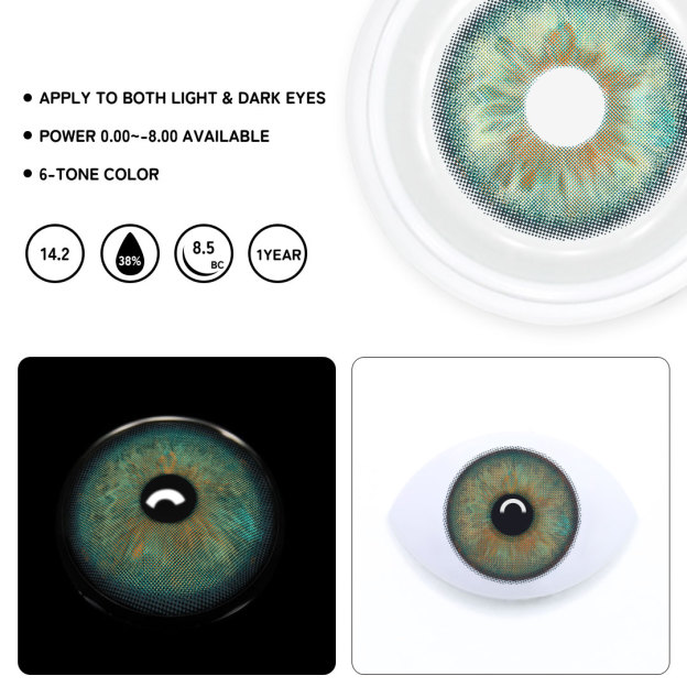 TolyTolly Emerald Diva Green