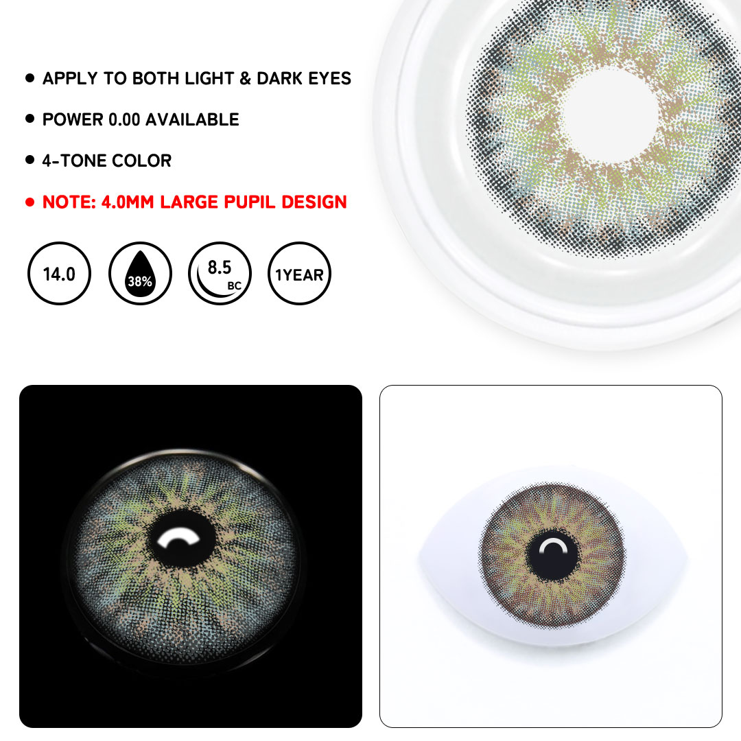 TolyTolly Pro Petite Iris Grey Green