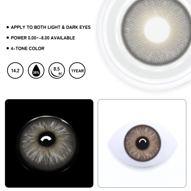 TolyTolly Topaz Verse Grey