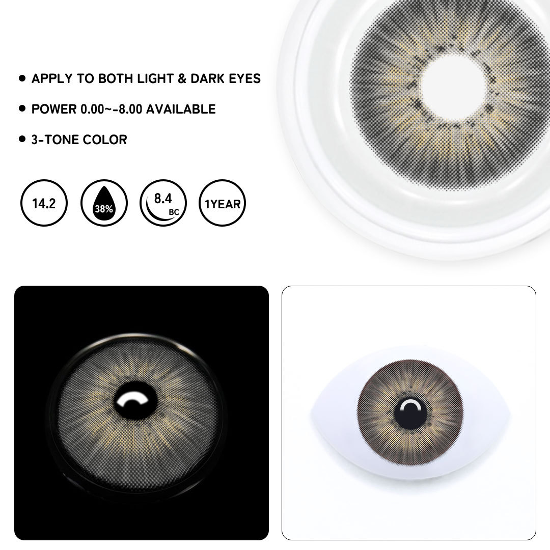 TolyTolly Amazonia Icy Volcano Gray