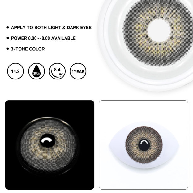 TolyTolly Amazonia Icy Volcano Gray