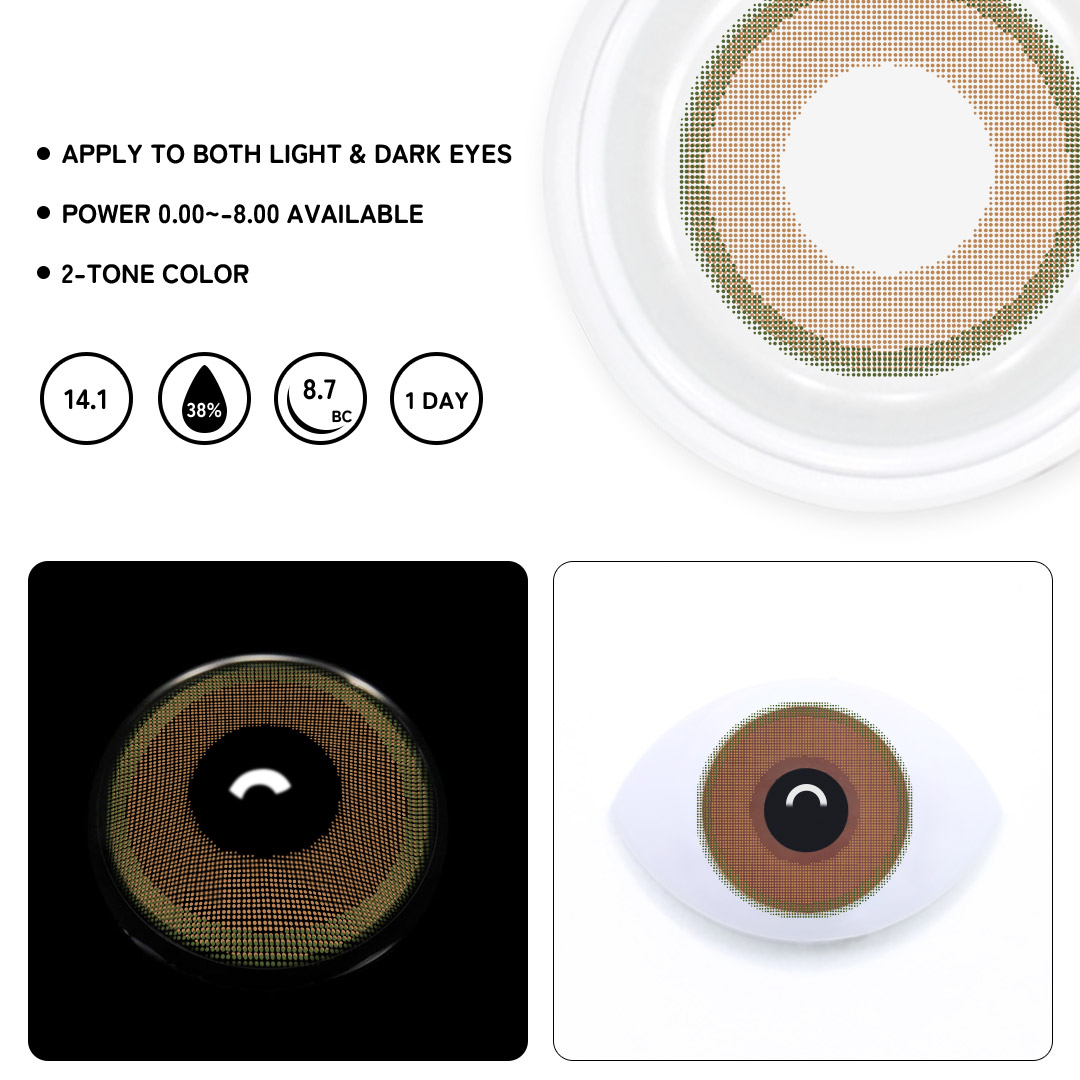 TolyTolly Cantaloupe Brown-Green